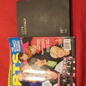 BTS CD LOVE YOURSELF AND FAN BOOK